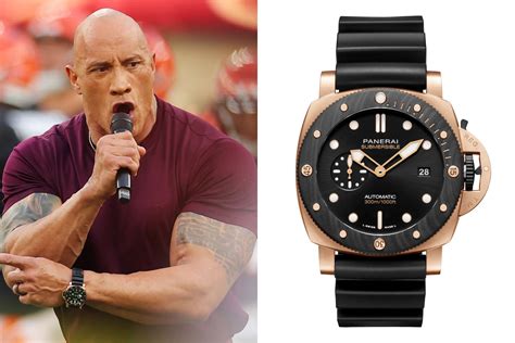 the rock panerai hobbs and shaw|Dwayne Johnson's Watch Collection .